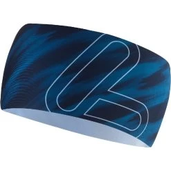 Loeffler Elastic Open Cut Headband Unisex Dark Blue