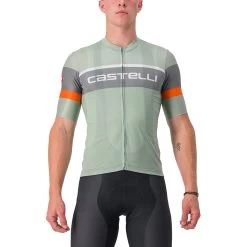 Castelli Scorpione 3 Cycling Jersey Men Defender Green