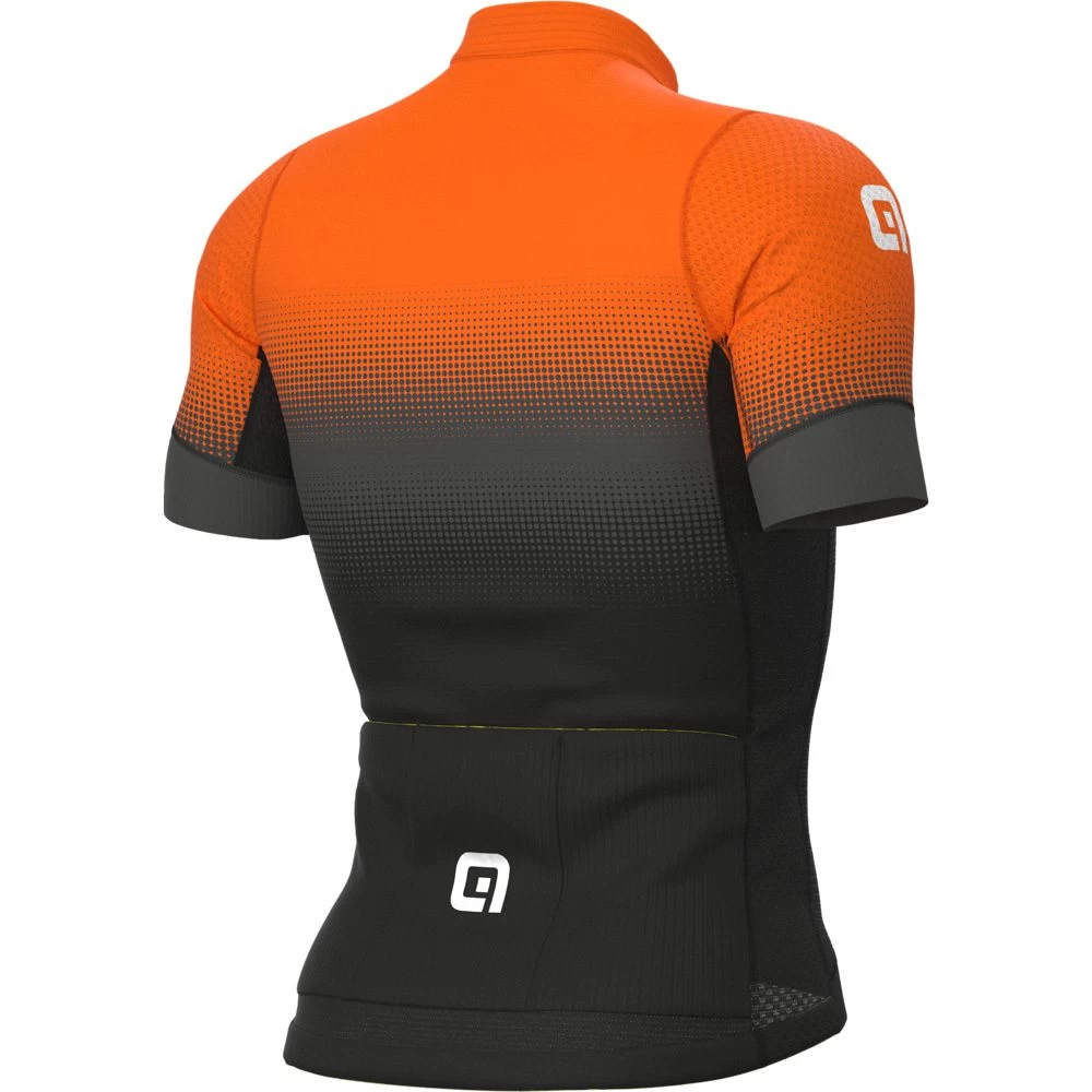 ALE Gradient Cycling Jersey Men Fluo Orange 2 ALE Gradient Cycling Jersey Men Fluo Orange - Image 2