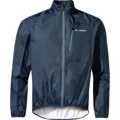 VAUDE Drop III Rain Jacket Men Dark Sea