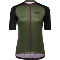 GOREWEAR Grid Fade 2.0 Jersey Women Utility Green