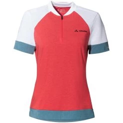 VAUDE Altissimo Q-Zip Shirt Bike Tricot Women Flame