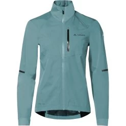 VAUDE Kuro Rain Jacket Women Dusty Moss