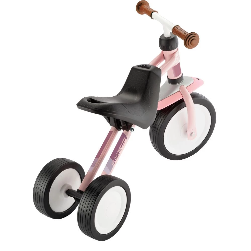 PUKYMOTO® Kids Balance Bike Retro Rosé 2 PUKYMOTO® Kids Balance Bike Retro Rosé - Image 2