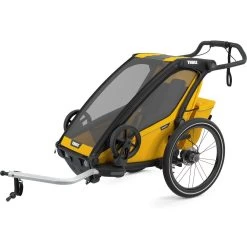 Thule Chariot Sport Bike Trailer 1 Seat Spectra Yellow 2023