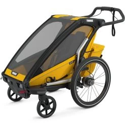 Thule Chariot Sport Bike Trailer 1 Seat Spectra Yellow 2023 -Cycling Craze 30401251130D Thule Chariot Sport1 SpectraYellow