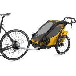 Thule Chariot Sport Bike Trailer 1 Seat Spectra Yellow 2023 -Cycling Craze 30401251130E Thule Chariot Sport1 SpectraYellow
