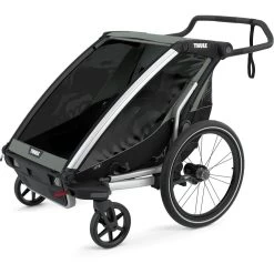 Thule Chariot Lite Bike Trailer 2 Seats Agave 2023 -Cycling Craze 30401252523C Thule Chariot Lite2 Agave
