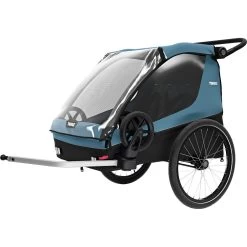 Thule Courier 3 In 1 Bike Trailer Aegean Blue 2023