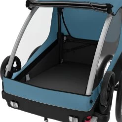 Thule Courier 3 In 1 Bike Trailer Aegean Blue 2023 -Cycling Craze 30401255518G Thule Courier 2 Sitzer Aegean Blue 2022