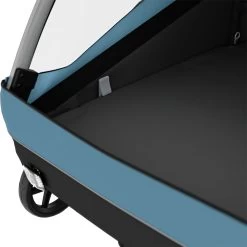 Thule Courier 3 In 1 Bike Trailer Aegean Blue 2023 -Cycling Craze 30401255518H Thule Courier 2 Sitzer Aegean Blue 2022