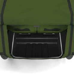 Thule Chariot Cab 2 Bike Trailer 2 Seats Cypress Green 2022 15 Thule Chariot Cab 2 Bike Trailer 2 Seats Cypress Green 2022 -Cycling Craze 30401255977G Thule Chariot Cab 2 CypressGreen