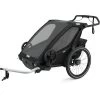 Thule Chariot Sport Bike Trailer 2 Seats Midnight Black 2023