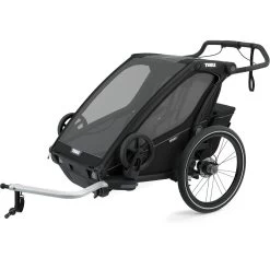 Thule Chariot Sport Bike Trailer 2 Seats Midnight Black 2023