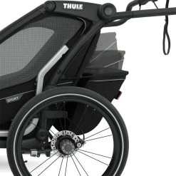 Thule Chariot Sport Bike Trailer 2 Seats Midnight Black 2023 -Cycling Craze 30401256086G Thule Chariot Sport2 Black