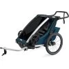 Thule Chariot Cross Bike Trailer1 Seat Majolica Blue 2023