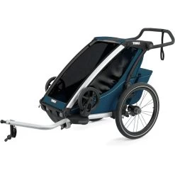 Thule Chariot Cross Bike Trailer1 Seat Majolica Blue 2023