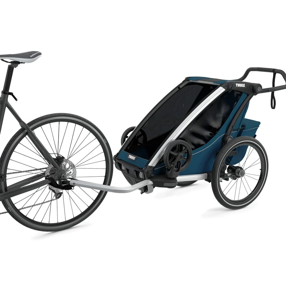 Thule Chariot Cross Bike Trailer1 Seat Majolica Blue 2023 5 Thule Chariot Cross Bike Trailer1 Seat Majolica Blue 2023 - Image 5