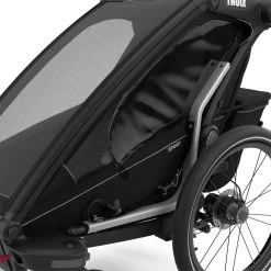Thule Chariot Sport Bike Trailer 1 Seat Midnight Black 2023 -Cycling Craze 30401258976H Thule Chariot Sport1 Black on Black