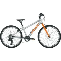 Puky LS-Pro 24-8 Alu Kids Bike Silver Orange 2023