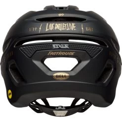 Bell Sixer MIPS 2023 Helmet Mat Gloss Black Gold Fasthouse -Cycling Craze 34080405730c bell sixer mips helm he black gold