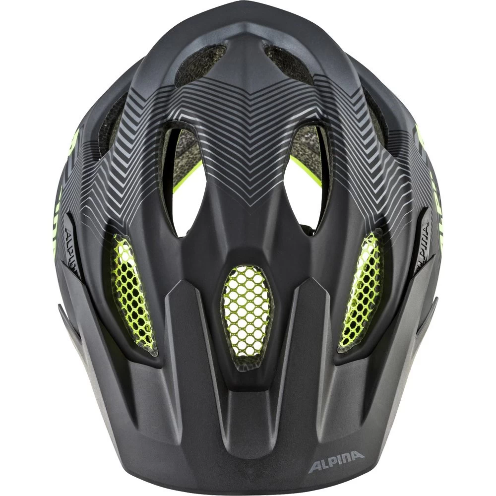 Alpina Carapax JR. Bike Helmet Kids Black Neon Yellow 3 Alpina Carapax JR. Bike Helmet Kids Black Neon Yellow - Image 3