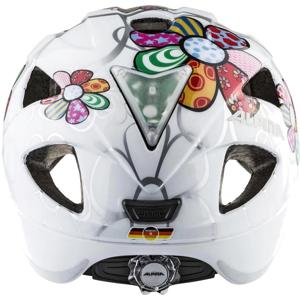 Alpina Ximo Flash Bike Helmet Kids White Flower 2 Alpina Ximo Flash Bike Helmet Kids White Flower - Image 2