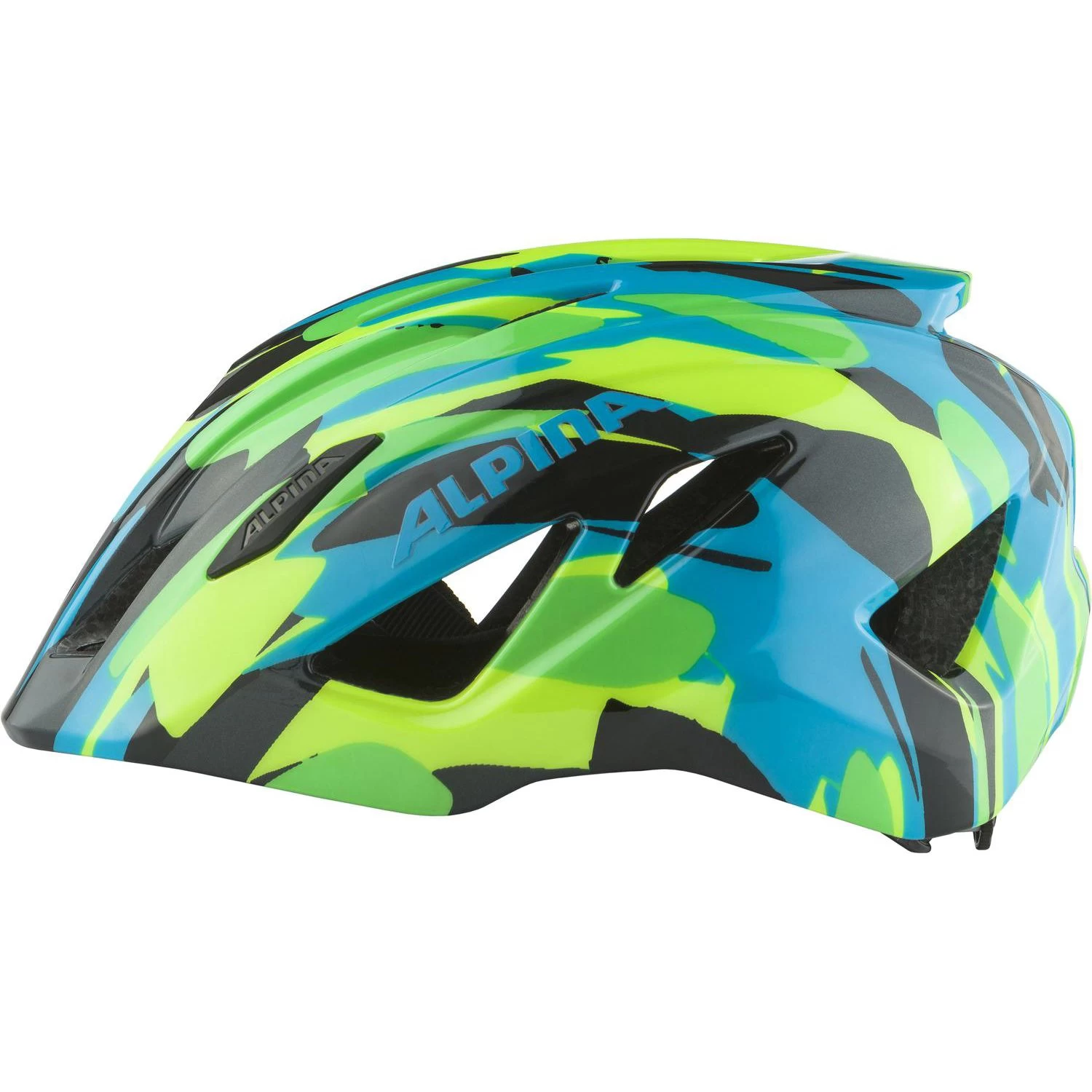 Alpina Pico Bike Helmet Kids Green 1 Alpina Pico Bike Helmet Kids Green
