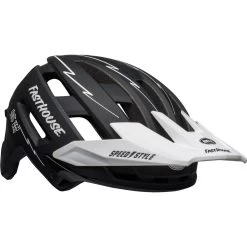 Bell Super Air R Spherical 2023 Matte Black White Fasthouse -Cycling Craze 34380404840d bell super air r spherical helm he blackwhite