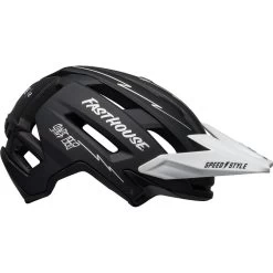 Bell Super Air R Spherical 2023 Matte Black White Fasthouse -Cycling Craze 34380404840e bell super air r spherical helm he blackwhite