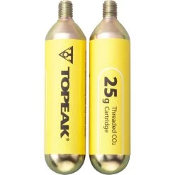 Topeak 25g CO2 Cartridges With Thread (Set Of 2)