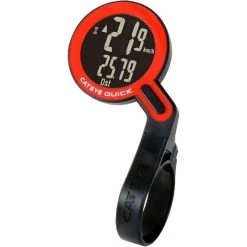 Cateye Quick Bike Computer Black-red