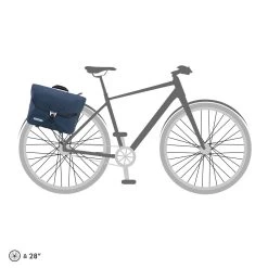 Ortlieb Downtown Two QL2.1 20l Bike Bag Steel Blue 11 Ortlieb Downtown Two QL2.1 20l Bike Bag Steel Blue -Cycling Craze 36968014704F Ortlieb Downtown Two 20L QL 2 1 steel blue