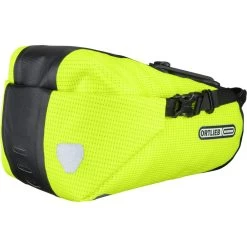 Ortlieb Saddle Bag Two High Visibility 4,1l Neon Yellow Reflective Black