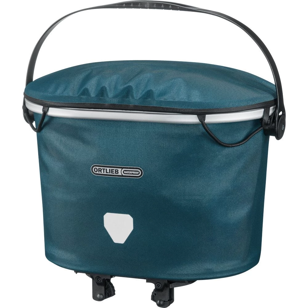 Ortlieb Up-Town Rack City 17,5l Bike Basket Petrol 1 Ortlieb Up-Town Rack City 17,5l Bike Basket Petrol