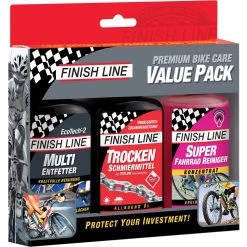 Finish Line Premium Bike Care Value Pack 3x120ml