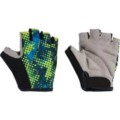 VAUDE Grody Bike Gloves Kids Green Blue