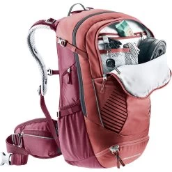 Deuter Trans Alpine 28l SL Bike Backpack Women Caspia Maron -Cycling Craze 50362263380d Deuter TransAlpine28SL Rucksack caspia maron