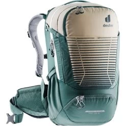 Deuter Trans Alpine Pro 26l SL Bike Backpack Women Sand Teal