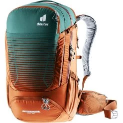 Deuter Trans Alpine Pro 28l Bike Backpack Deepsea Chestnut