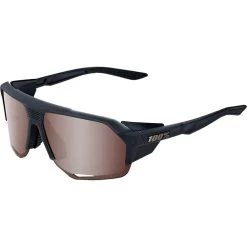 100% Norvik Sun Glasses HiPER Mirror Soft Tact Crystal Black