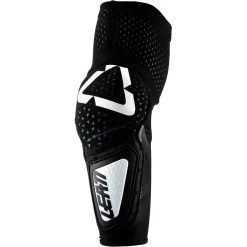 LEATT 3DF Hybrid Elbow Guard White Black