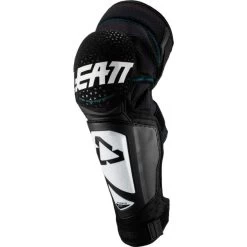 LEATT 3DF Hybrid Knee & Shin Guard White Black