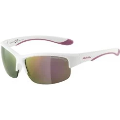 Alpina Flexxy Youth HR Sunglasses Kids White Purple
