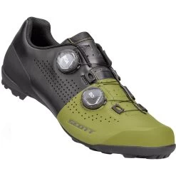 Scott Gravel Tuned Bike Shoes Men Matt Black -Cycling Craze 86061748329A Scott Gravel Tuned Schuhe He mat bla sav green