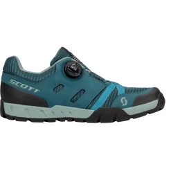Scott Sport Crus-r Flat BOA® Mountainbike Shoes Women Petrol Blue